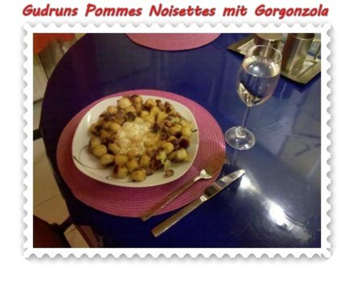 Kartoffeln: Pommes Noisettes mit Gorgonzola und Speck - Rezept - Bild Nr. 8