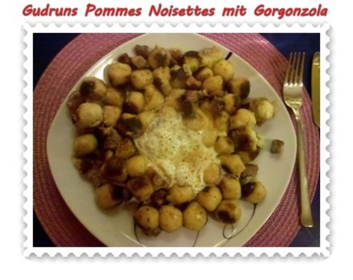 Kartoffeln: Pommes Noisettes mit Gorgonzola und Speck - Rezept - Bild Nr. 10