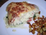 Kabeljau-Spinat-Tomaten-Auflauf - Rezept