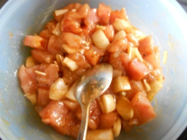 Hähnchen - Bulgur - Salat - Rezept - Bild Nr. 2