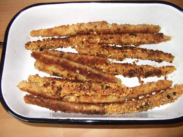 Rezept: Weißer und Grüner Spargel Paniert auf Dieter´s Art Bild Nr. 9 Weißer und Grüner Spargel Paniert auf Dieter´s Art - Rezept - Bild Nr. 9