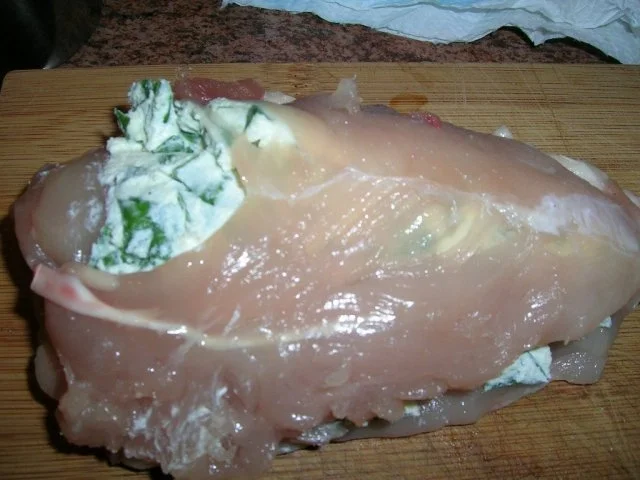 gefüllte Bärlauch Hähnchen Rouladen - Rezept - Bild Nr. 4