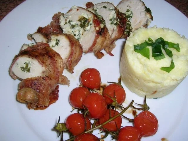 gefüllte Bärlauch Hähnchen Rouladen - Rezept - Bild Nr. 5