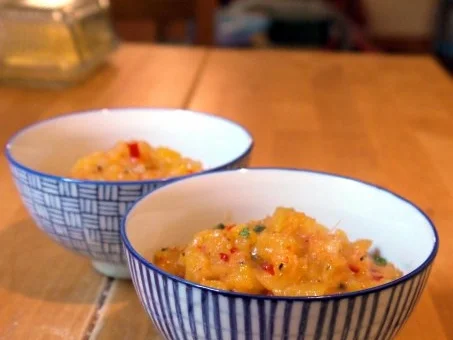 Parmesan-Hähnchen-Nuggets mit Ananas-Chutney - Rezept - Bild Nr. 13