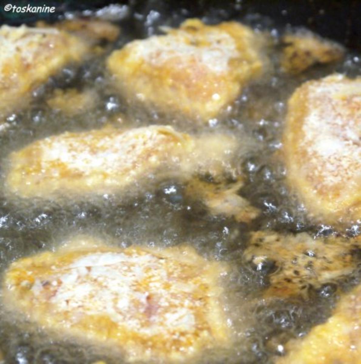 Parmesan-Hähnchen-Nuggets mit Ananas-Chutney - Rezept - Bild Nr. 15