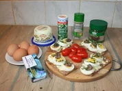 Schwedische Ei-Sandwiches mit Anchovis-Filets - Rezept