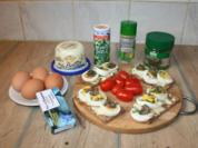 Schwedische Ei-Sandwiches mit Anchovis-Filets - Rezept