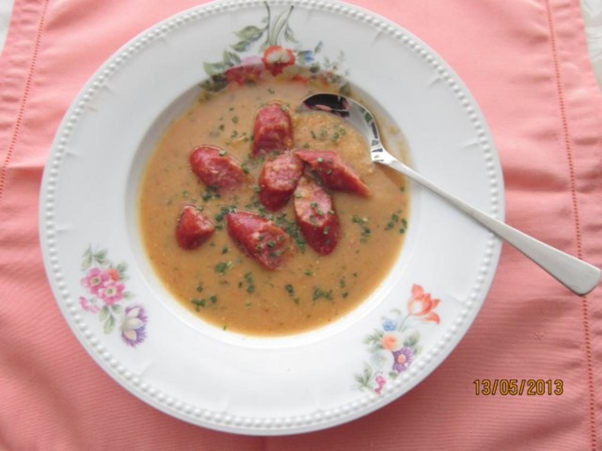 Rote -Linsensuppe - Rezept