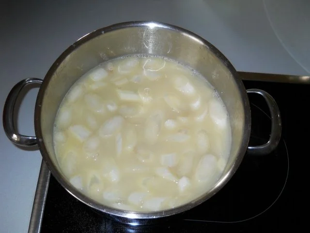 Spargelcremesuppe mit Garnelen - Rezept - Bild Nr. 5