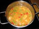 Putengulasch mit Paprika - Rezept