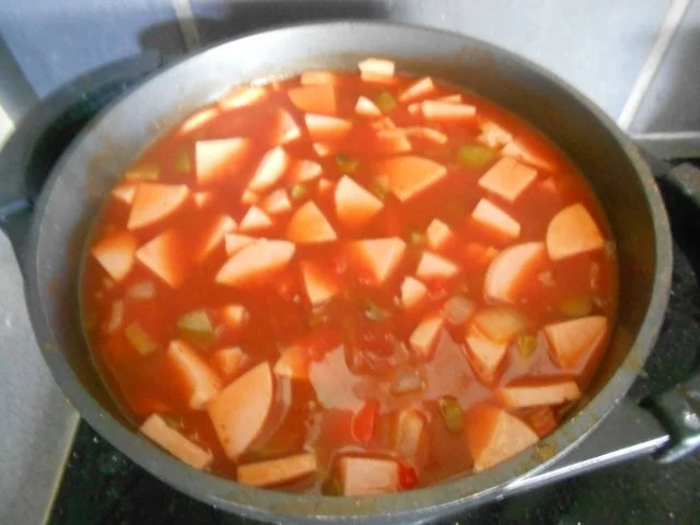 Rezept: Meine Wurstsoljanka Bild Nr. 5 Meine Wurstsoljanka - Rezept - Bild Nr. 5