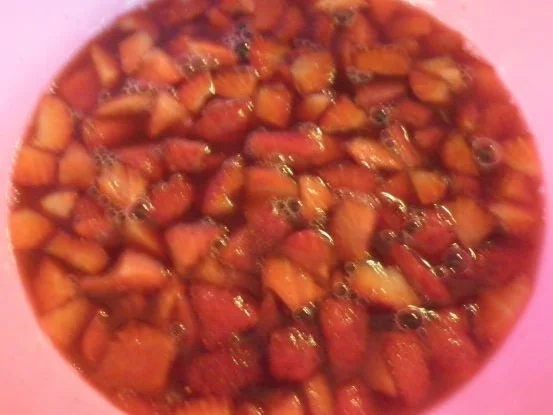 Fruchtige Rhabarber - Erdbeer - Terrine - Rezept - Bild Nr. 7