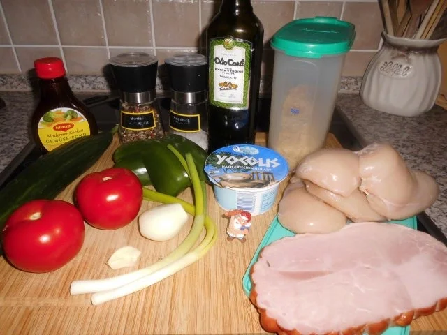 Hähnchenbrust auf Schinkenreis>> - Rezept - Bild Nr. 2