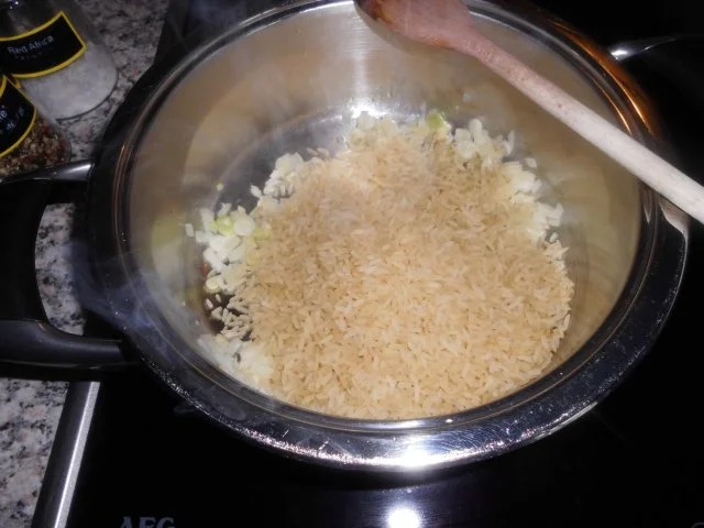 Hähnchenbrust auf Schinkenreis>> - Rezept - Bild Nr. 3