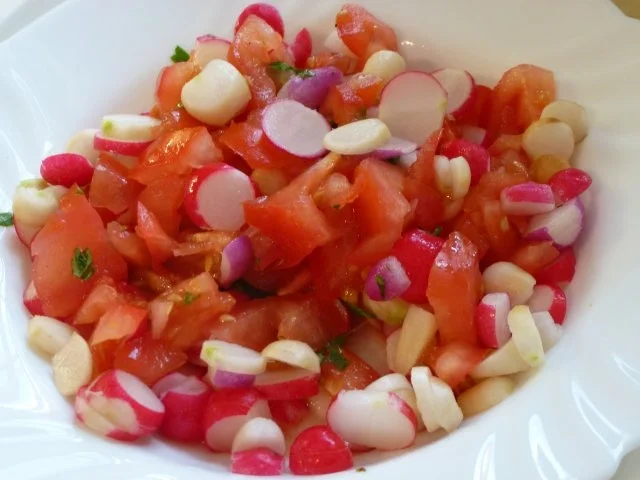 Nur ein Bunter Radieschensalat - Rezept