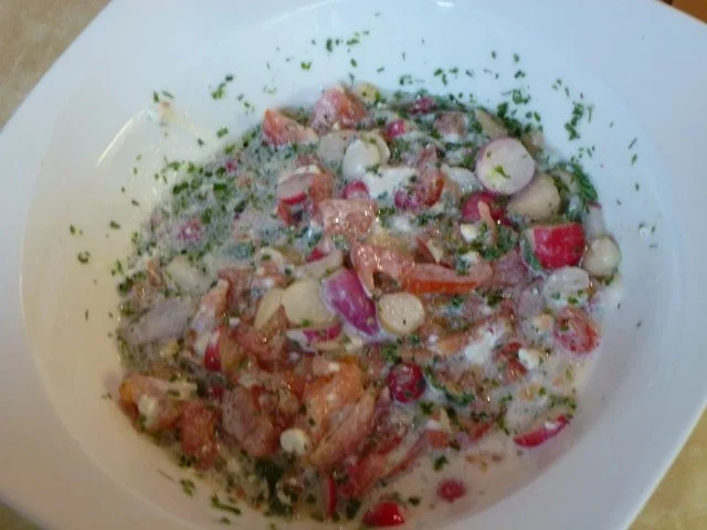 Nur ein Bunter Radieschensalat - Rezept - Bild Nr. 2