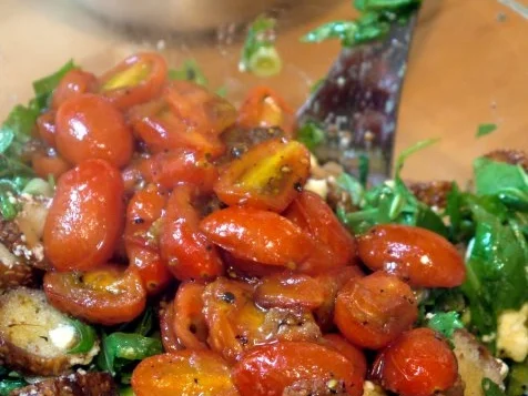 Rezept: Panzanella mit warmen Tomaten Bild Nr. 13 Panzanella mit warmen Tomaten - Rezept - Bild Nr. 13