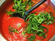 Bärlauch-Soße mit Spaghetti ... - Rezept