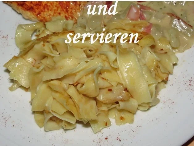 Sisserl's ~ Knoblauchnudeln - Rezept