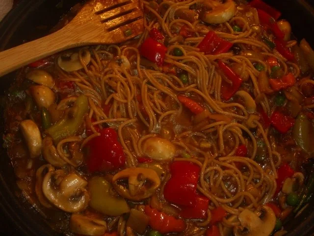 Gemüsepfanne mit Vollkornspaghetti Asia Art - Rezept - Bild Nr. 4