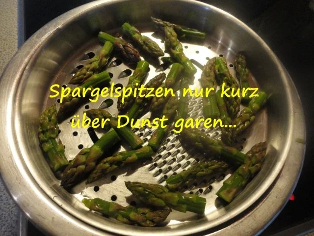 Schnelles grünes Spargel Schaum Süppchen - Rezept - Bild Nr. 6