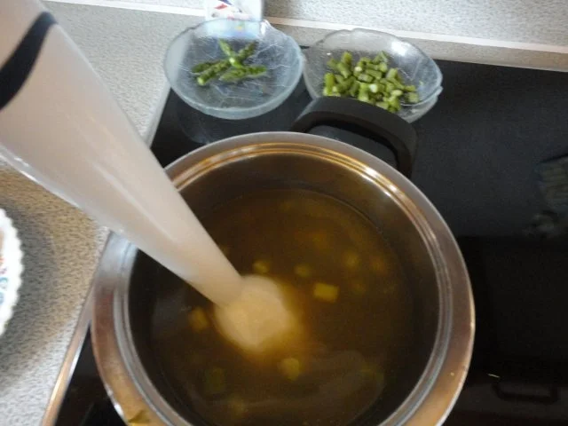 Schnelles grünes Spargel Schaum Süppchen - Rezept - Bild Nr. 9