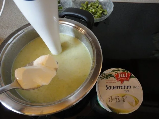 Schnelles grünes Spargel Schaum Süppchen - Rezept - Bild Nr. 10