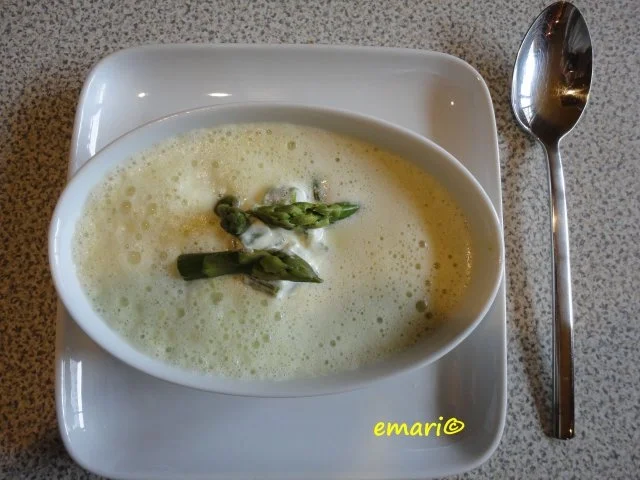 Schnelles grünes Spargel Schaum Süppchen - Rezept - Bild Nr. 15