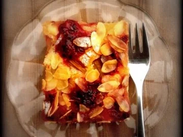 Rhabarber-Himbeer-Kuchen - Rezept