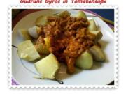 Fleisch: Gyros in Tomatensoße - Rezept