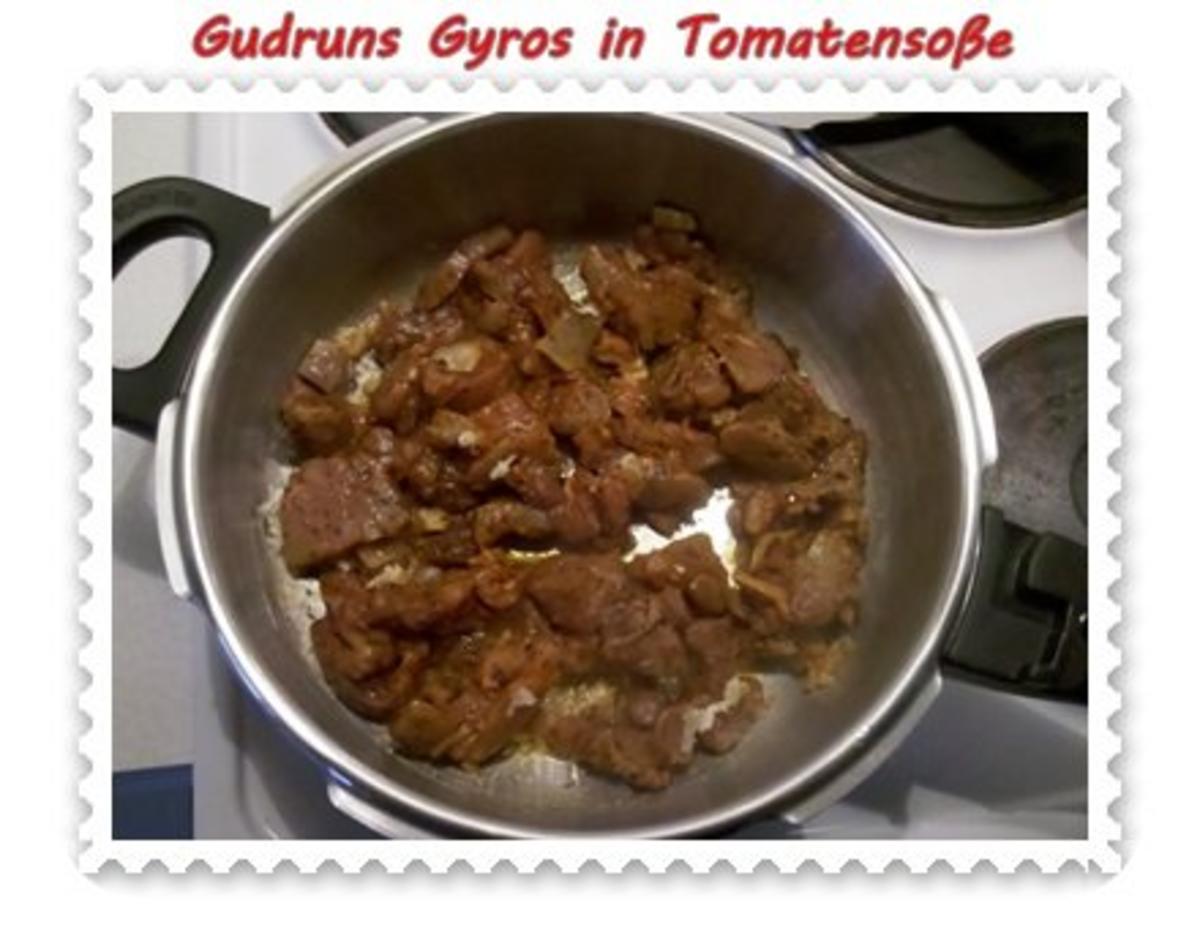 Fleisch: Gyros in Tomatensoße - Rezept - Bild Nr. 3