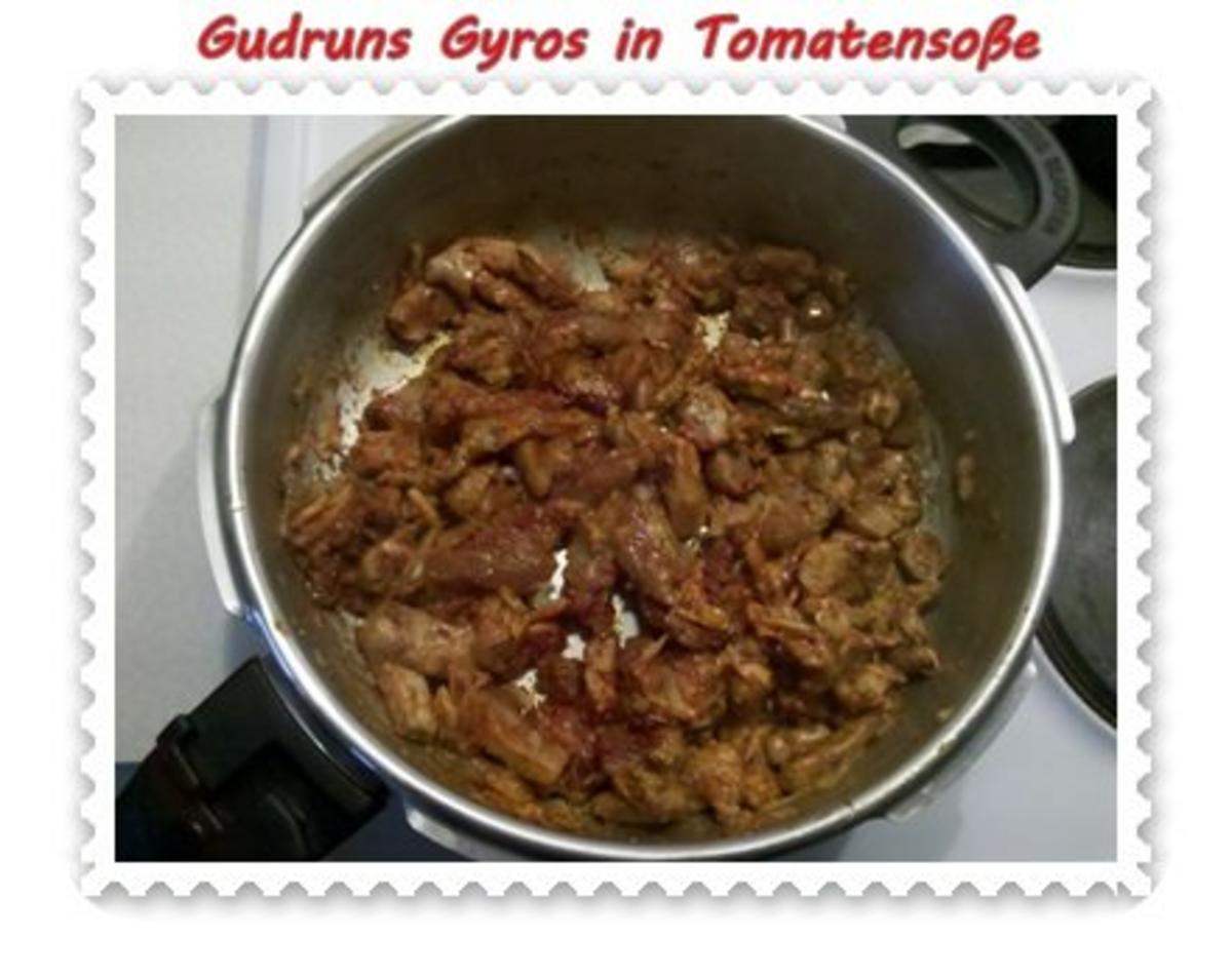 Fleisch: Gyros in Tomatensoße - Rezept - Bild Nr. 4