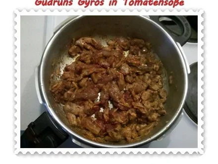 Rezept: Fleisch: Gyros in Tomatensoße Bild Nr. 4 Fleisch: Gyros in Tomatensoße - Rezept - Bild Nr. 4