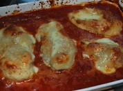 Rezept: Gratinierte toskanische Hรคhnchenbrust Gratinierte toskanische Hรคhnchenbrust - Rezept