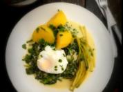 Mangold mit pochiertem Ei - Rezept