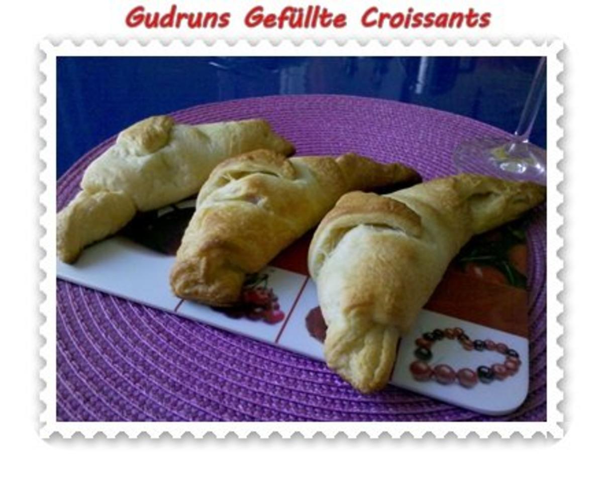 Abendbrot: Gefüllte Croissants - Rezept