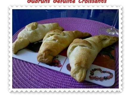 Rezept: Abendbrot: Gefüllte Croissants Abendbrot: Gefüllte Croissants - Rezept