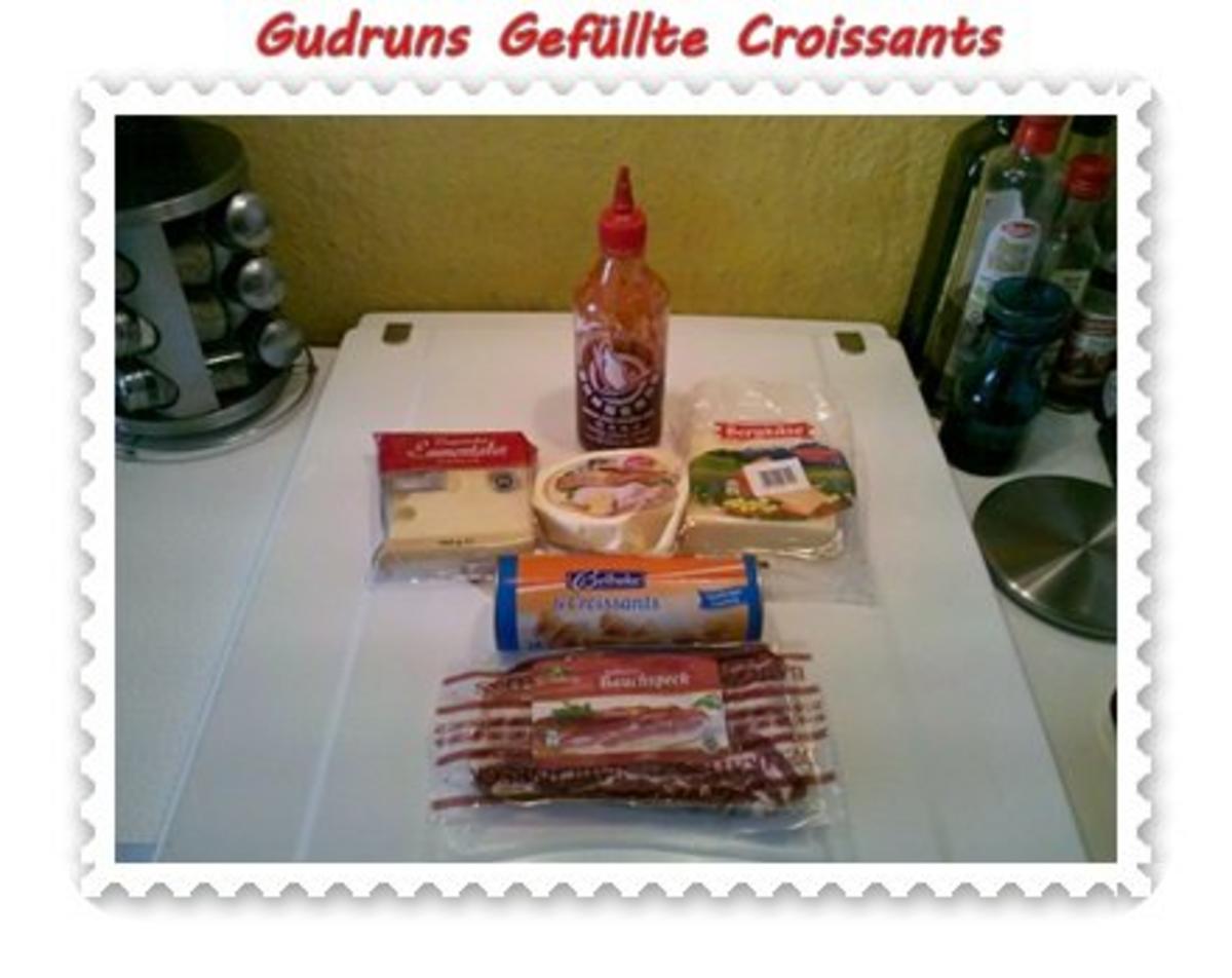 Abendbrot: Gefüllte Croissants - Rezept - Bild Nr. 2