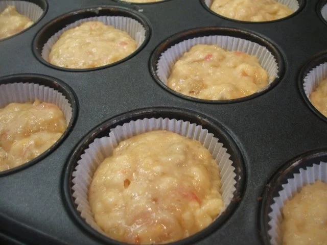 Rezept: Backen: Rhabarber-Vanille-Muffins Bild Nr. 6 Backen: Rhabarber-Vanille-Muffins - Rezept - Bild Nr. 6