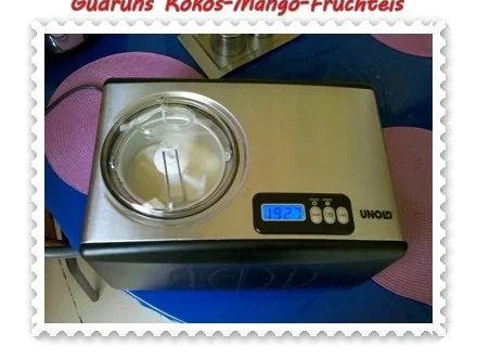 Eis: Kokos-Mango-Fruchteis - Rezept - Bild Nr. 5