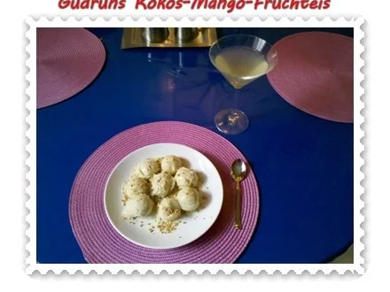 Eis: Kokos-Mango-Fruchteis - Rezept - Bild Nr. 9