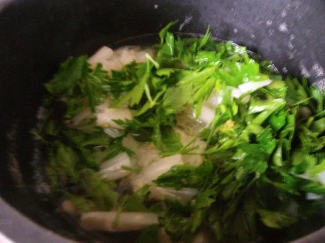 Rezept: Spargelcremsüppchen mit Rosmarinschinken Bild Nr. 10 Spargelcremsüppchen mit Rosmarinschinken - Rezept - Bild Nr. 10