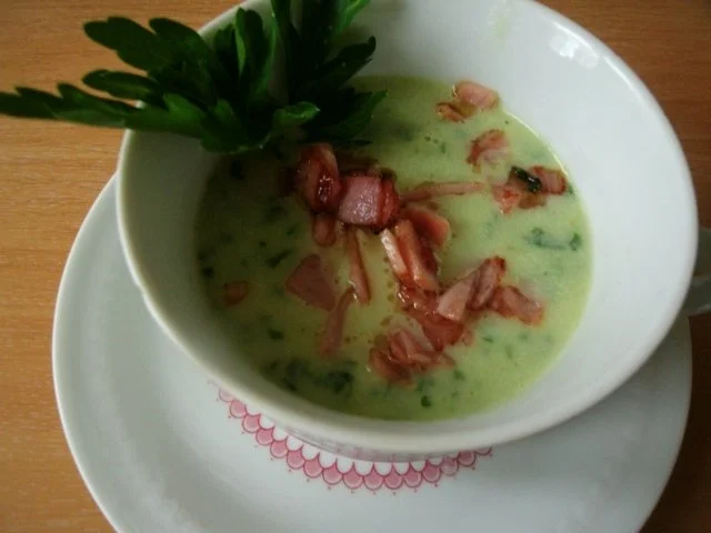 Rezept: Spargelcremsüppchen mit Rosmarinschinken Bild Nr. 14 Spargelcremsüppchen mit Rosmarinschinken - Rezept - Bild Nr. 14