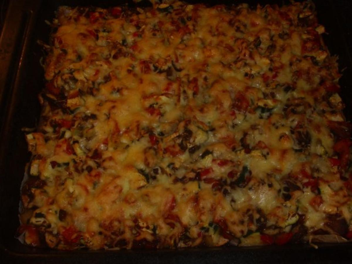 Vegetarische Pizza - Rezept