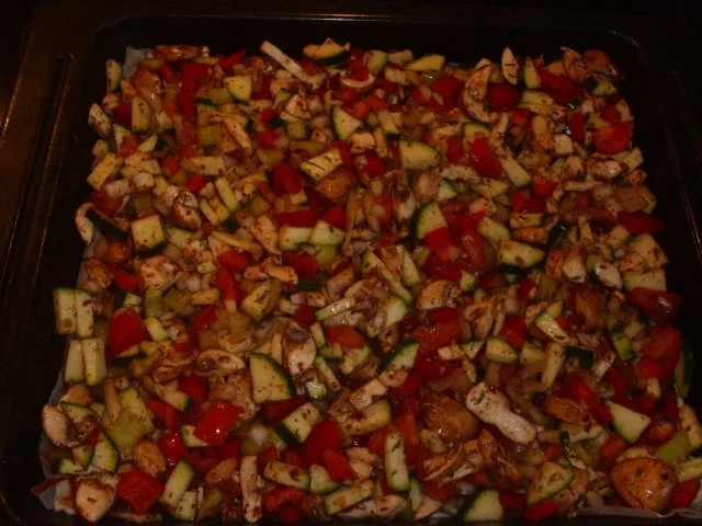 Rezept: Vegetarische Pizza Bild Nr. 6 Vegetarische Pizza - Rezept - Bild Nr. 6