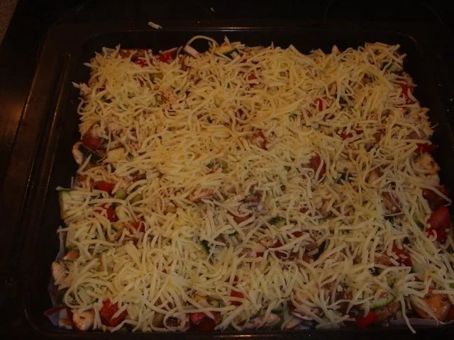 Rezept: Vegetarische Pizza Bild Nr. 7 Vegetarische Pizza - Rezept - Bild Nr. 7