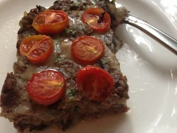 Aubergine-Hackfleisch Kuchen - Rezept