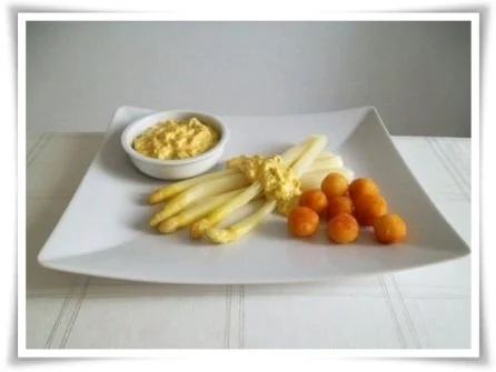 Rezept: Spargel mit selbstgemachter Bozner Sauce und Kartoffelbällchen dazu. Bild Nr. 19 Spargel mit selbstgemachter Bozner Sauce und Kartoffelbällchen dazu. - Rezept - Bild Nr. 19