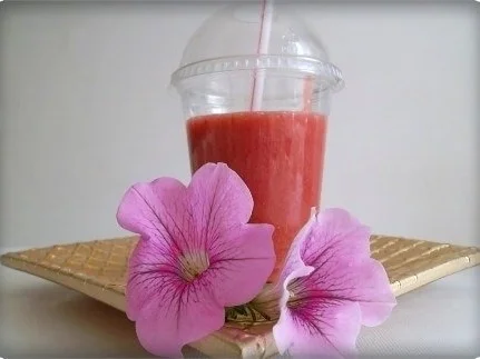 Birne-Banane-Erdbeeren Smoothie - Rezept - Bild Nr. 2
