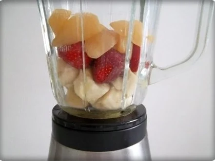 Birne-Banane-Erdbeeren Smoothie - Rezept - Bild Nr. 6
